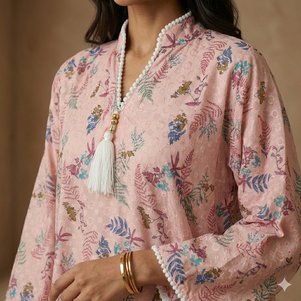 Serene Bloom Women Daraa- Dusty Rose