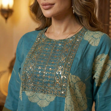 The Bloom Women Daraa- Blue