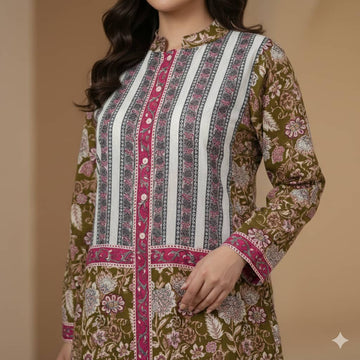 Mossy Meadow Women Daraa- Green