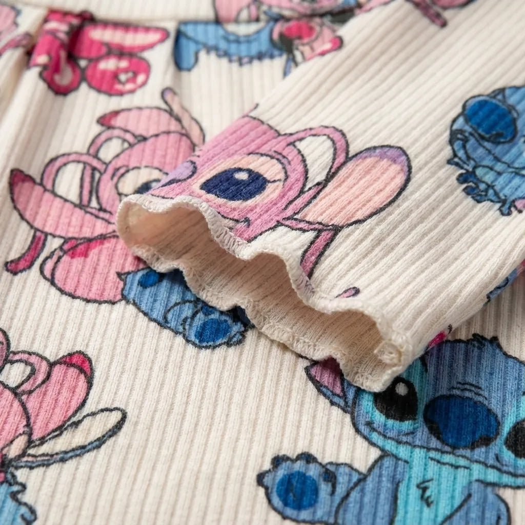 Lilo & Stitch Girl Pajama Set- White