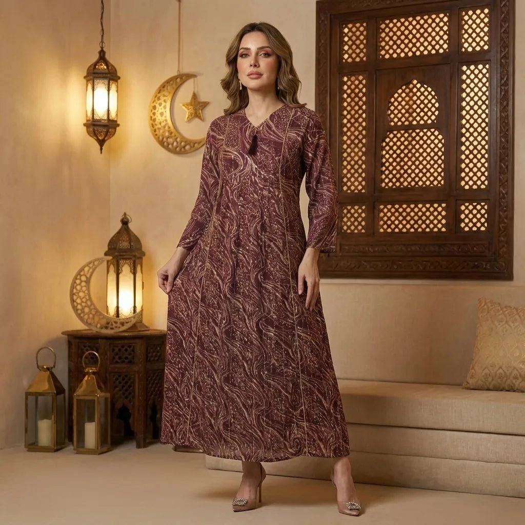 The Oasis Petal Women Daraa- Maroon