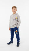 The Simpsons Boy Hoodie Set- Grey