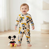Mickey Mouse Baby Boy Pajama Set-Beige