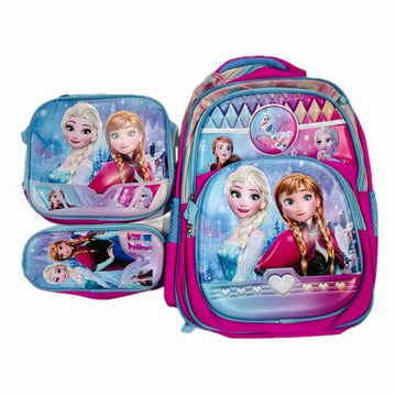 Bintelsoor Accessories Pieces Frozen Princess School Bag- Pink