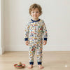 Mexicans City Boy Pajama Set-White