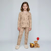 Pooh Girls Pajama Set-Brown