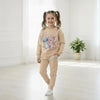 Stitch Lilo Girl Sweatshirt Set- Peach