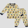 Disney Boys Sets Mickey Boys Full Sleeves Pajama Set - Yellow