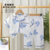 Disney Boys Sets 1 yrs Mickey Boys Half Sleeves Pajama Set- White