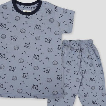 Disney Boys Sets Space Boys Pajama Set - Dark Grey