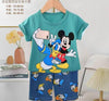 Disney Boys Short Sets Mickey Boys Shorts Set - Green