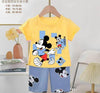 Disney Boys Short Sets Mickey Boys Shorts Set - Yellow