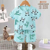 Disney Boys Short Sets Panda Boys Shorts Set - Blue