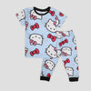 Disney Girls Sets Hello kitty Girls Half Sleeves Pajama Set - Blue