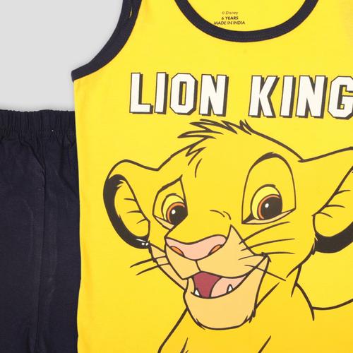 Disney Inner Wears Lion King Boys Innerwear Set - Yellow