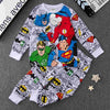 Disney Primark Boys Sets DC Hero Boys Full Sleeves Pajama Sets- Multi Color