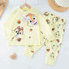 Disney Primark Girls Sets Chip N Dale Girl Full Sleeves Pajama Sets- Yellow