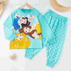 Disney Primark Girls Sets Princess Girl Full Sleeves Pajama Sets- Blue
