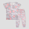 Disney Women Pajama Set Baby Elephant Women Pajama Set - Grey