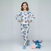 Stitch Girls Pajama Set- White