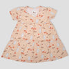 Royal baby Girl Frock Coffee Baby Girl Frock - Peach