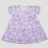 Royal baby Girl Frock Heart Baby Girls Frock - Purple