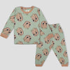 Royal Boys Sets Baby Groot Boys Full Sleeves Pajama Set - Sage Green