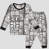 Royal Boys Sets Boys Full Sleeves Pajama Set - Grey