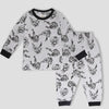 Royal Boys Sets Captain America Boys Full Sleeves Pajama Set - Grey