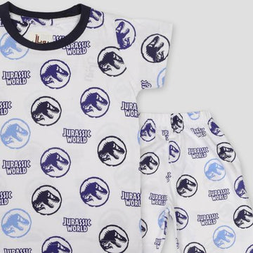 Royal Boys Sets Jurassic World Boys Pajama Set - White