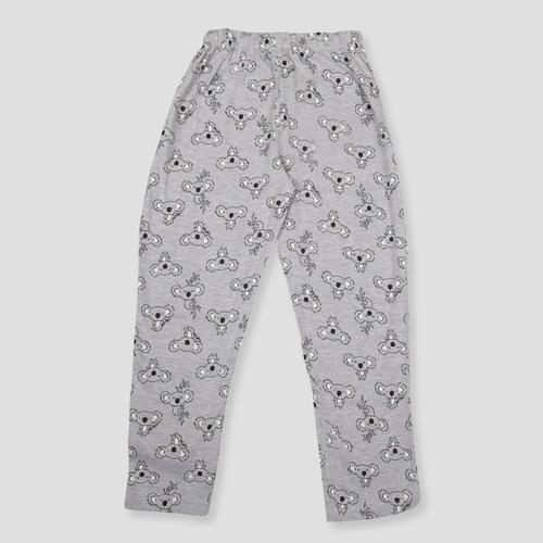 Royal Boys Sets Koala Bear Boys Button Pajama Set - Grey
