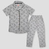 Royal Boys Sets Koala Bear Boys Button Pajama Set - Grey