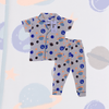 Royal Boys Sets Space Boys Button Pajama Set - Grey
