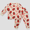 Royal Boys Sets Spiderman Boys Full Sleeves Pajama Set - Cream