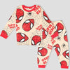 Royal Boys Sets Spiderman Boys Full Sleeves Pajama Set - Red