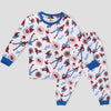 Royal Boys Sets Spiderman Boys Full Sleeves Pajama Set - White