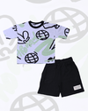 Royal Boys Short Sets Ball Boys Shorts Set - Black