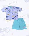 Royal Boys Short Sets Dino Boys Shorts Set - Green