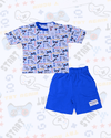 Royal Boys Short Sets Gamer Boys Shorts Set - Blue