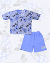 Royal Boys Short Sets Skate Boys Shorts Set - Blue