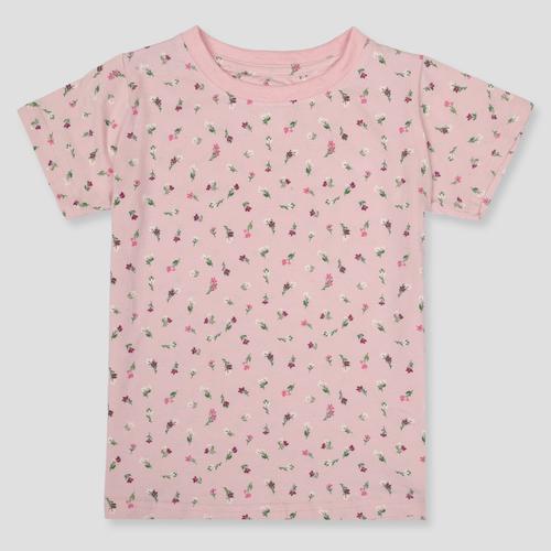 Royal Capri_Girls Bloom Bits Girls Capri Set - Pink