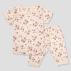 Royal Capri_Girls Flower Buds Girls Capri Set - Cream