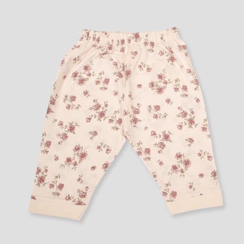 Royal Capri_Girls Flower Buds Girls Capri Set - Cream