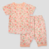 Royal Capri_Girls Strawberry Delight Girls Capri Set - Peach