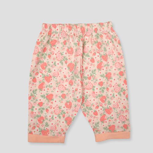 Royal Capri_Girls Strawberry Delight Girls Capri Set - Peach