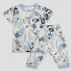 Royal Capri_Girls Tropical Tots Girls Capri Set - Blue