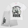 Royal Disney Boys Short Sets 2-3 yr Hulk Boys Shorts Sets- White