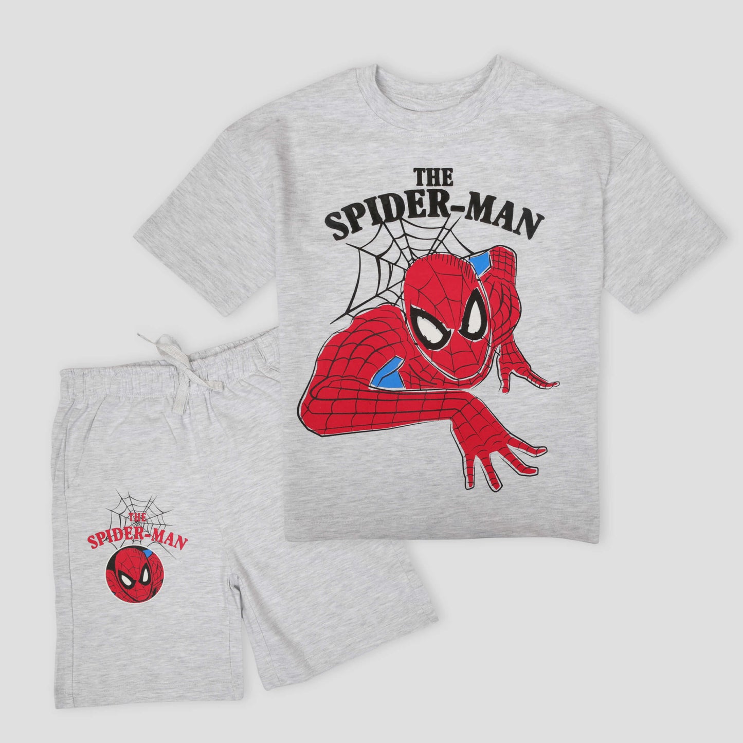 Royal Disney Boys Short Sets 2-3 yr Spiderman Boys Shorts Sets- Grey