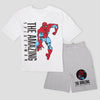 Royal Disney Boys Short Sets 2-3 yr Spiderman Boys Shorts Sets- White
