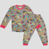 Royal Disney Girls Sets 2 yr Power Puff Girls Full Sleeves Pajama Set- Brown